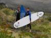 Francois et Alex font du surf