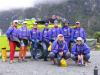 Groupe, kayak a Milford Sound